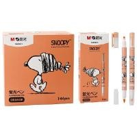 ราคา ปากกาเน้นข้อความ 2หัว M&amp;G SHM29431F Snoopy ส้ม (1092938)