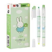 ราคา ปากกาเน้นข้อความ2หัว M&amp;G Miffy FHM21931D เขียว-เหลือง M&amp;G FHM21931D (1093401)