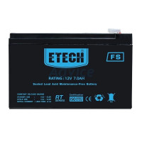 ราคา ETECH แบตเตอรี่ 7Ah 12V A0099510 (Y057628)