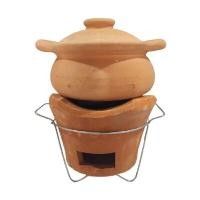 ราคา 2K หม้อจิ้มจุ่ม สีน้ำตาล 7 นิ้ว (YB97889)