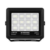 ราคา LAMPTAN โคมฟลัดไลท์โซลาร์เซลล์ LED 200W Daylight รุ่น RHINO 200W/DL สีดำ (YC03922)