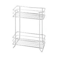 ราคา ตะแกรงวางของติดผนัง 2 ชั้น KASSA ขนาด KS-16063 สีโครเมียม (Y001876)