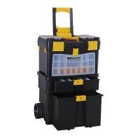 ราคา กล่องเครื่องมือพลาสติกล้อลาก 2 ชั้น GIANT KINGKONG PRO รุ่น HL3042-B ขนาด 24 นิ้ว สีดำ - เหลือง (Y076712)