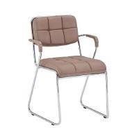 ราคา KASSA เก้าอี้พักคอยหนัง PU รุ่น AUSTIN C-116-1-BR สีน้ำตาล (YB23629)