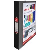 ราคา แฟ้ม 2 ห่วง A4 ดำ ตราม้า H-337/C (6003426)