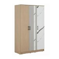 ราคา INDEX LIVING MALL Furinbox ตู้เสื้อผ้า 3 บาน รุ่นแมกโนเลีย ขนาด 120 ซม. สีน้ำตาลกรมท่า (YC88921)