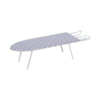 ราคา โต๊ะรีดผ้าแบบนั่ง ขายู ลายจุด รุ่น TA0058GY สีเทา (YC27945)