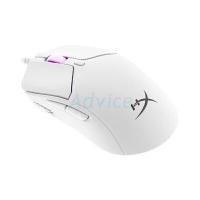 ราคา HYPERX เมาส์เกมมิ่ง แบบมีสาย รุ่น PULSEFIRE HASTE 2 สีขาว (YC62407)