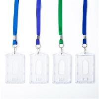 ราคา สายคล้องคอ แนวตั้ง คละสี1x46ซม.+ป้ายชื่อใส Win US-HOOK (2000369)