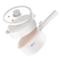 ราคา SIMPLUS หม้อไฟฟ้าอเนกประสงค์ รุ่น DZGH002 สีขาว ขนาด 600 วัตต์ 1.5 ลิตร (YA60749)