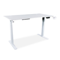 ราคา BEWELL โต๊ะเกมมิ่งปรับระดับไฟฟ้าเพื่อสุขภาพ สีขาว ขนาด 140x70 ซม. (YC57397)