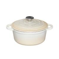 ราคา KASSA HOME หม้อเหล็กหล่อเคลือบอีนาเมล รุ่น 5TYG-2412 สีขาว ขนาด 24 ซม. (YB98322)