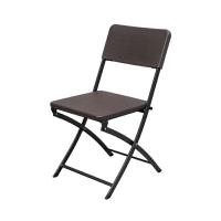 ราคา FONTE เก้าอี้พลาสติกลายไม้ HDPE รุ่น YC-048W สีน้ำตาล (YC01967)