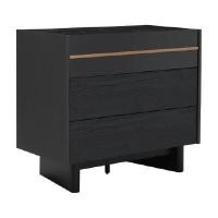 ราคา INDEX LIVING MALL ตู้ 3 ลิ้นชัก รุ่นอริสโต สีดำ/เทาเข้ม ขนาด 84 ซม. (YA36592)