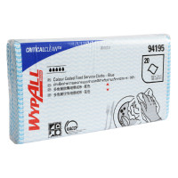 ราคา WYPALL ผ้าเช็ดอเนกประสงค์ Food Service - สีฟ้า (20แผ่น/ห่อ) (YC54271)
