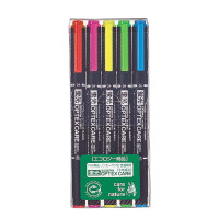 ราคา ZEBRA ปากกาเน้นข้อความ 2 หัว OPTEX CARE 5 สี รุ่น B-WKR1-5C (YC16784)