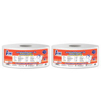 ราคา กระดาษชำระม้วนใหญ่ หนา 1 ชั้น พิมพ์ลาย iOK ความยาว 550 เมตร x 2 ม้วน [1,100 เมตร] (YA07287)