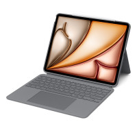 ราคา LOGITECH COMBO TOUCH CASE พร้อมคีย์บอร์ดและแทร็กแพดสำหรับ IPAD AIR 13 นิ้ว (M2) สีเทา (YB70469)