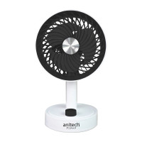 ราคา ANITECH พัดลม USB รุ่น SMF04-WH สี Ivory White ขนาด 4.5 นิ้ว (0A00289)