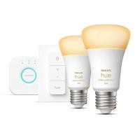 ราคา PHILIPS ชุดหลอดไฟอัจฉริยะ LED White Ambient รุ่น HUEWASET (YA62369)