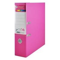 ราคา แฟ้มสันกว้าง F4 สัน 3 นิ้ว ชมพู แพ็ค3เล่ม ตราม้า 1002F (6000040)