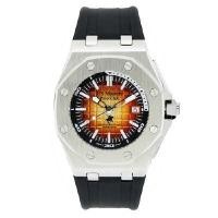 ราคา US MASTER POLO CLUB นาฬิกาข้อมือ รุ่น USM-230808-BK-OR สายซิลิโคน สีส้ม (YC35798)