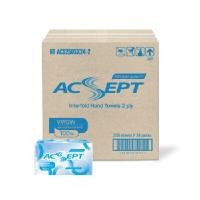 ราคา ACSEPT กระดาษเช็ดมือ รุ่น AF24250 2ชั้น 250 แผ่น (0096290)