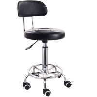 ราคา THAI SUN SPORT เก้าอี้บาร์ ปรับระดัม (มีพนักพิง) รุ่น CH0116BK สีBKN ดำ (YA16069)