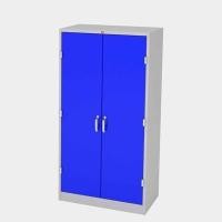 ราคา ตู้เหล็ก 2บานเปิด มือจับบิด Luckyworld รุ่น KWS-183 (เหล็กหนา 0.6) สีน้ำเงิน (YA36448)