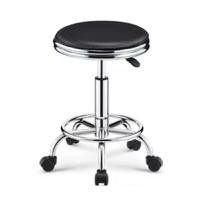 ราคา MEDILA เก้าอี้บาร์ปรับระดับ ขาเหล็กชุบโครเมี่ยม ไม่มีพนักพิง รุ่น CH0185-N สีดำ (YB94990)