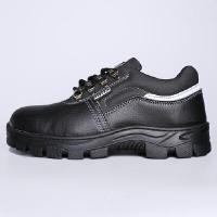 ราคา ASGUARD รองเท้าเซฟตี้ หนังไมโคร หัวเหล็ก รุ่น LEO สีดำ ไซส์ 36 (YB95577)