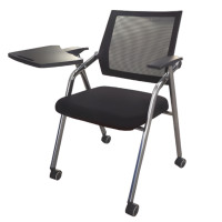 ราคา MEDILA เก้าอี้สำนักงาน พับได้ มีที่เท้าแขน และแผ่นโต๊ะเลคเชอร์ รุ่น CH0229 (YC77323)