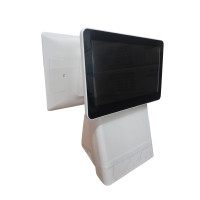 ราคา SMARTPOS เครื่องขายหน้าร้าน POS รุ่น POS-L9 2 จอ 15.6/11.6 WINDOWS 10 I5 RAM 8GB SSD 512GB สีขาว (YC89772)