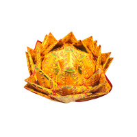 ราคา PK กระทงดอกบัวทองใหญ่ ใช้ไหว้เจ้าได้ทุกองค์ (แพ็ค 2 อัน) (YC94047)