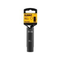 ราคา DEWALT ลูกบ๊อกซ์ 6 เหลี่ยมแบบยาว แกน 1/2 นิ้ว รุ่น DT75 สีดำ ความยาว 75 มม. ขนาด 14 มม. (YB24142)