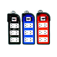 ราคา SENTOSHI บล็อคยาง 4x8 เบรกเกอร์ 7493+P (แพ็ค 12 ตัว) สีน้ำเงิน/แดง/ดำ (YC52610)