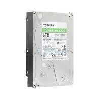 ราคา TOSHIBA ฮาร์ดดิสก์สำหรับกล้องวงจรปิด รุ่น S300 (HDWT860UZSVA) ความจุ 6TB (5400RPM, 256MB, SATA-3) (YC61722)