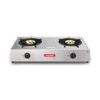 ราคา เตาแก๊สตั้งโต๊ะ หน้าสเตนเลส 2 หัวเตา LUCKY FLAME AT-142 (Y051745)