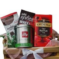 ราคา GIFTNGO กระเช้าของขวัญ Sweeties C GIFTNGO 1021NY2214 (ชุดคุกกี้และช็อคแกแลต) (Y070318)