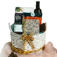 ราคา GIFTNGO กระเช้าของขวัญ Glowing 3 รุ่น 1021NY2210 (ชุดสุขภาพ) (Y070322)