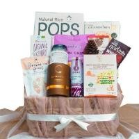 ราคา GIFTNGO กระเช้าของขวัญ Happiness 5 รุ่น 1021NY2205 (ชุดสุขภาพ) (Y070327)