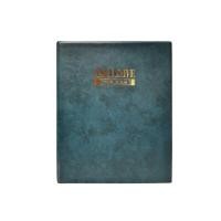 ราคา SILVERPIN สมุดสะสมแสตมป์ รุ่น SA001 สีกรมท่า ขนาด 22x27 ซม. (5 แผ่น 10 หน้า เพิ่มไส้ได้) (Y089080)