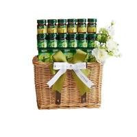 ราคา BASKETEER ชุดของขวัญซุปไก่สกัด 39 มล. 6 ขวด/ซุปไก่สกัดผสมใบแปะก๊วยและโสม 42 มล. 6 ขวด พร้อมดอกไม้ประดิษฐ์ BK-330L (30x18x20 ซม.) (YA22858)