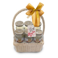 ราคา WHITE GOLD กระเช้ารังนก 45ML สูตรไซลิทอล ขนาด 6 ขวด (บรรจุในกระเช้า) (YB40704)