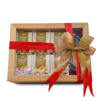 ราคา WHITE GOLD รังนกในกล่องไม้ฝาปิด 45ml (บรรจุ 6 ขวด) สูตรน้ำตาลกรวด (YB40872)