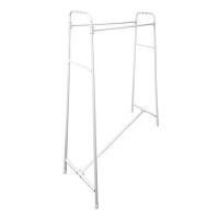 ราคา KASSA HOME ราวแขวนตั้งพื้นทรงเอคู่ 1 เมตร เหล็กเคลือบ สีขาว (YB94277)