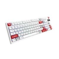ราคา FANTECH คีย์บอร์ดไร้สาย/บลูทูธ รุ่น MK918 Red-Switch สีขาว (YC62303)