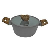 ราคา ANITECH หม้อพร้อมฝาแก้ว รุ่น CWCR201 สีน้ำตาล เส้นผ่านศูนย์กลาง 20 ซม. สูง 9 ซม. (0A00299)