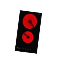 ราคา เตาไฟฟ้าแบบฝัง หน้ากระจก 2 หัวเตา Rinnai RB-3002E-CB (Y051739)