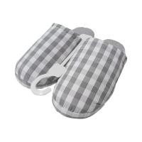 ราคา KASSA HOME รองเท้าใส่ในบ้าน Gingham รุ่น NPPC2298 สีเทา ไซซ์ 41 (YC02138)